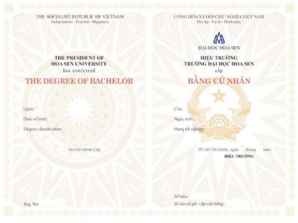 Sự đa dạng của các loại phôi bằng và tem bằng cấp 7 màu từ Làm Bằng Đại Học
