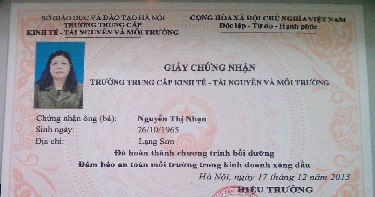 Làm Chứng Chỉ Xăng Dầu Lấy Ngay Tại Làm Bằng Đại Học