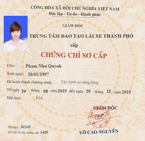 Làm Chứng Chỉ Xe Nâng Giá Rẻ Tại Làm Bằng Đại Học