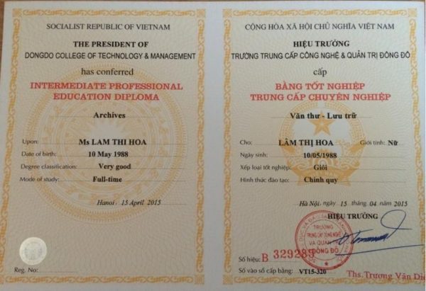 LÀM BẰNG TRUNG CẤP GIẢ PHÔI THẬT KHÔNG CẦN CỌC TOÀN QUỐC