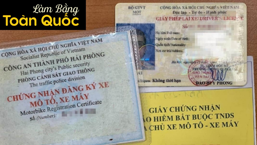 Làm lại cà vẹt xe khi bị mất như thế nào ?