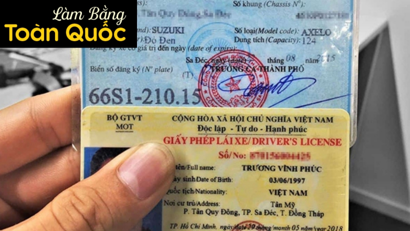 Chuyên làm cavet ô tô, xe máy, xe tải chuẩn phôi thật