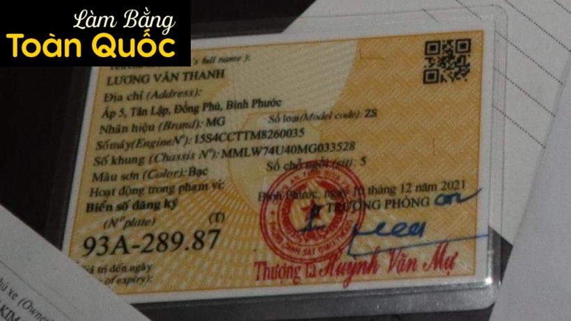 Giá trị của xe giảm nhiều khi không có cavet