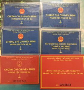 Làm Bằng Thuyền Trưởng Bao Sử Dụ Lưu Thông Đường Thủy