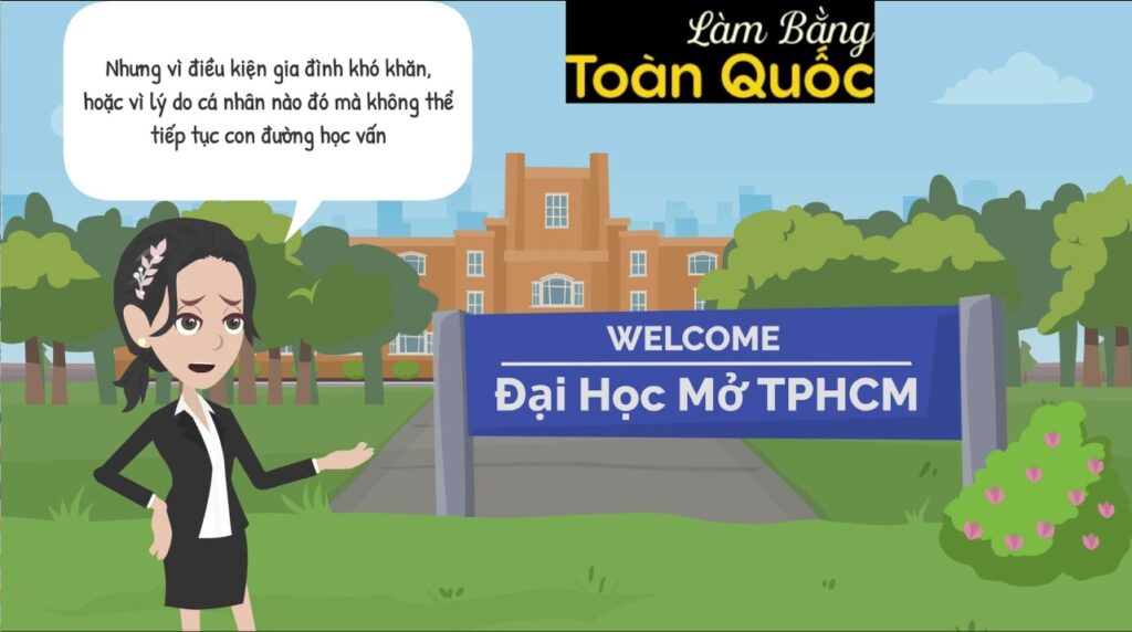 Làm Bằng Đại Học Mở Phôi Thật Chất Lượng Bao Xin Việc