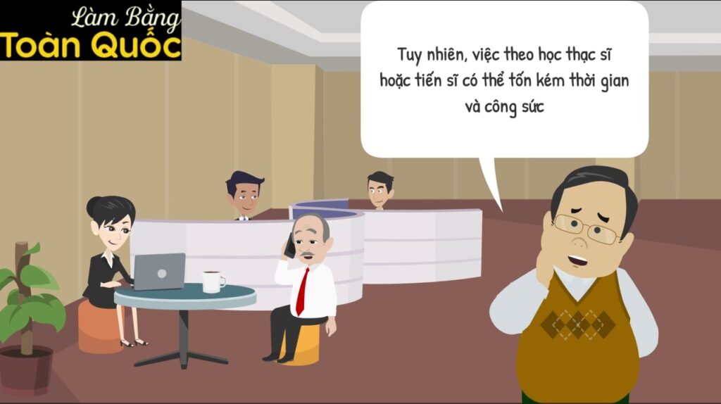 Làm Bằng Thạc Sĩ - Tiến Sĩ Phôi Thật Bao Công Chứng Xin Việc