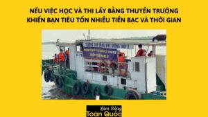 Làm Bằng Thuyền Trưởng Bao Sử Dụ Lưu Thông Đường Thủy