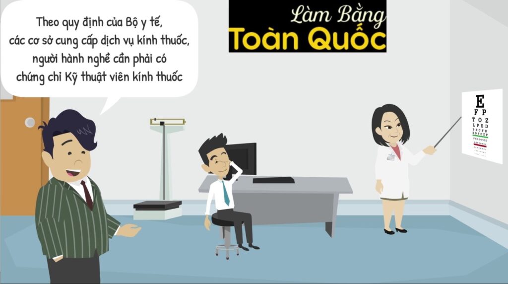 Làm Chứng Chỉ Kỹ Thuật Viên Kính Thuốc Đẹp Như Thật