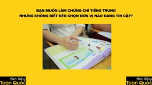 Làm Chứng Chỉ Tiếng Trung An Toàn Nhanh Chóng 2 - 3 Ngày