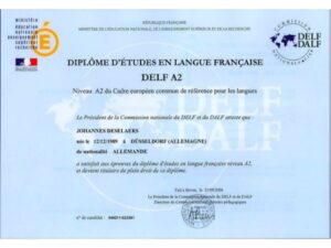 chung chi tieng Phap 7