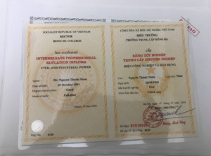 LÀM BẰNG TRUNG CẤP GIẢ PHÔI THẬT KHÔNG CẦN CỌC TOÀN QUỐC