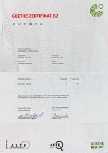 Làm Chứng Chỉ Tiếng Đức Bao Công Chứng Xin việc