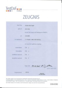 Làm Chứng Chỉ Tiếng Đức Bao Xuất Khẩu Lao Động