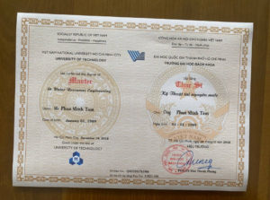 Làm Bằng Thạc Sĩ - Tiến Sĩ Phôi Thật Bao Công Chứng Xin Việc