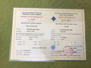 Làm Chứng Chỉ Tiếng Anh Giá Rẻ Uy TÍn - Làm Bằng Đại Học