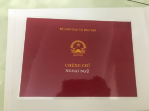 Làm Chứng Chỉ Tiếng Anh Giá Rẻ Uy TÍn - Làm Bằng Đại Học