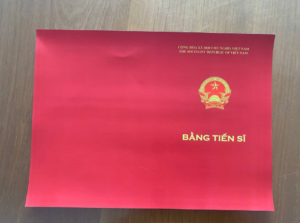 Làm Bằng Thạc Sĩ - Tiến Sĩ Phôi Thật Bao Công Chứng Xin Việc