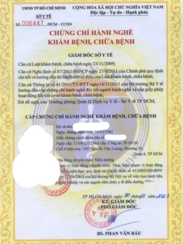 Làm Chứng Chỉ Điều Dưỡng Theo Quy Định Mới Nhất 2024