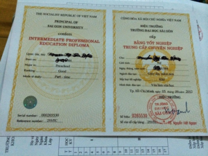 Bằng đại học tại chức