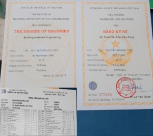 Bảng giá của dịch vụ làm bằng đại học giả tại Làm Bằng Đại Học