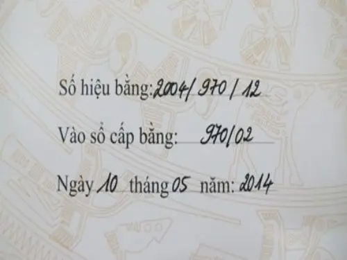 Xác minh tại các trường đại học